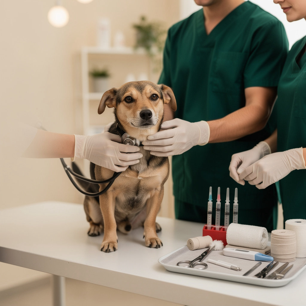 عيادة رعاية وصحة اليف البيطرية - Care and Healthy Pet Clinic فريق متخصص يقدم خدمات بيطرية احترافية في قرطبة الرياض