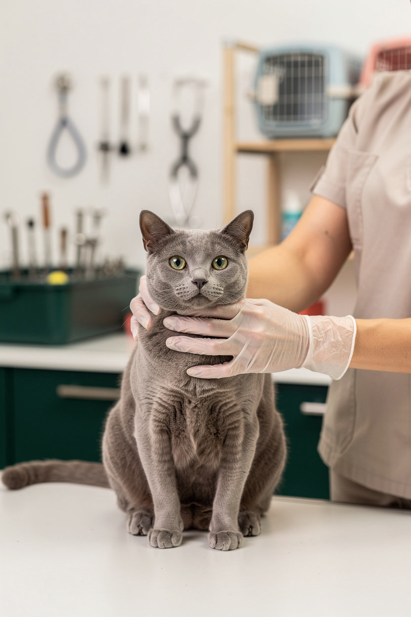 عيادة رعاية وصحة اليف البيطرية - Care and Healthy Pet Clinic طبيب بيطري متخصص في رعاية القطط يقدم خدمات عيادة بيطرية موثوقة في قرطبة