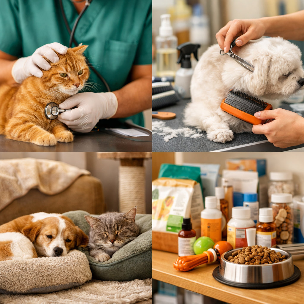 عيادة رعاية وصحة اليف البيطرية - Care and Healthy Pet Clinic خدمات بيطرية متكاملة في قرطبة الرياض